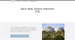 Desktop Screenshot of oglerealestateservices.com